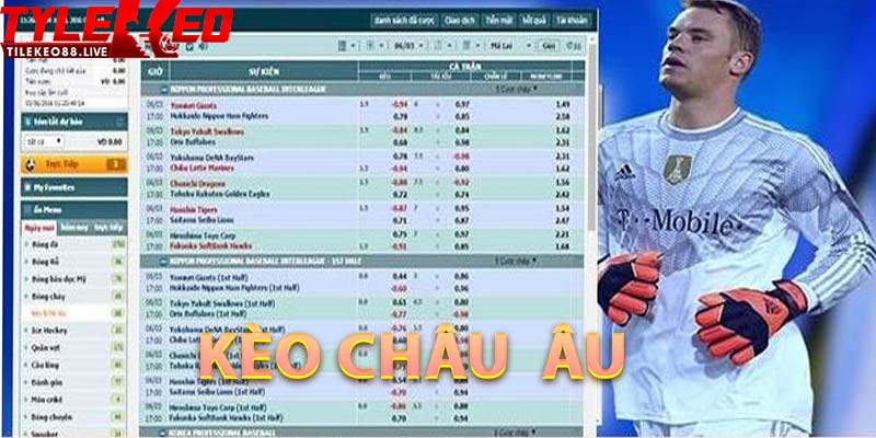 Kèo Châu Âu