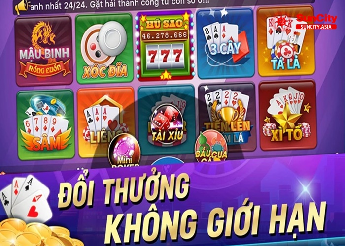 Game Bài Đổi Thưởng Hấp Dẫn Nhất 2024 - Kho Game Hot Suncity