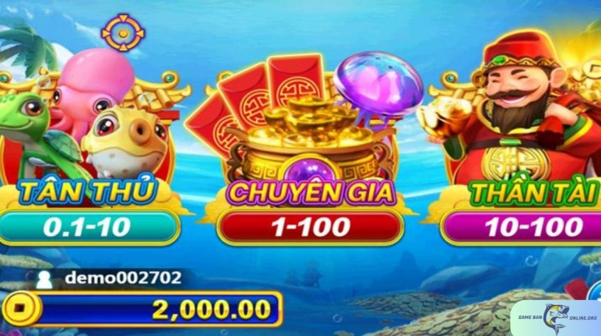 Ưu thế tạo nên sức hút cho game bắn cá thần tài